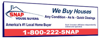 SNAP HOUSE BUYERS, AMERICA&rsquo;s #1 LOCAL HOME BUYER, WE BUY HOUSES